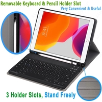 ZERTY Keyboard ZERTY, untuk Samsung Galaxy Tab S7 S6 Lite S5E S4