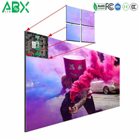 Layar LED Sambungan 640x640mm Panel Layar LED Dalam Ruangan Dengan Pitch Piksel 1.8mm Dinding Video LED 3D