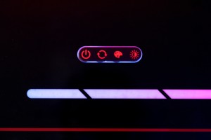 RGB Beleuchteter Büro Stehschreibtisch Computerzubehör Computertisch Gaming Tisch - Product Image 4