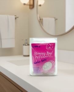 Dischetti di cotone Morning Bud, 200 pezzi, per la cura della pelle, uso personale - Product Image 2