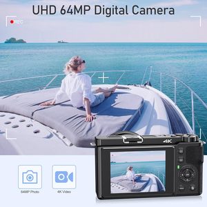 Nueva Cámara Digital de 64MP con Zoom Óptico 10X, Enfoque Automático, Grabación de Video 4K UHD para Vlogging y Viajes - Product Image 2