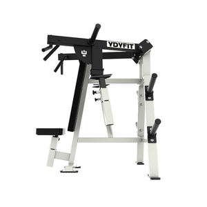 Equipo <span class=keywords><strong>de</strong></span> Gimnasio Comercial Hammer Strength, Prensa <span class=keywords><strong>de</strong></span> Hombros ISO-Lateral con Ejercicio <span class=keywords><strong>de</strong></span> Tríceps, Acero Inoxidable, Unisex - Product Image 6