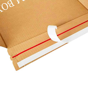 Scatole Regalo Pieghevoli in Carta Kraft Personalizzate per Spedizioni, Scatole Nere di Alta Qualità per Spedizioni Aeree - Product Image 4