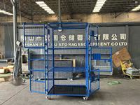 Cage de stockage robuste en acier pour bouteilles de gaz, propane, oxygène et azote