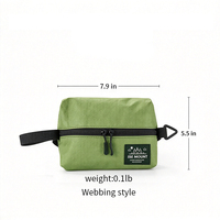 Pochette porte-mouchoirs pour voiture, distributeur de mouchoirs en papier pour camping, pochette suspendue à double fermeture éclair, ensemble de fournitures en gros pour l'extérieur
