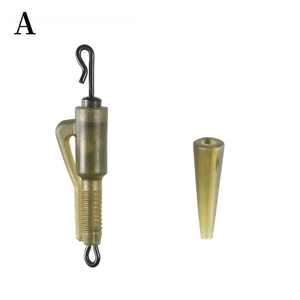 Lead Clip Carp Fishing Accessories Hook Link <b>Quick</b> <b>Change</b> <b>Swivel</b> Connector Rubber Rig Fishing Tackle - Product Image 1