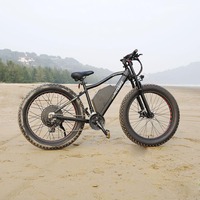 Vélo électrique puissant de 26 pouces A7AT26 vélo électrique Fatbike de montagne de poche à grande vitesse de 60 mph Ebike longue portée 26 ''* 4 60V 1000W 2000W gros vélo