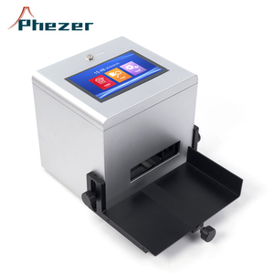 Impresora de inyección de tinta estática de escritorio QR/codificador de fecha máquina de impresión de inyección de tinta para bolsas de alimentos tapas de plástico y cartón - Product Image 4