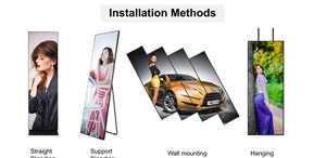 Wellvision Indoor P2.5 P2 P1.8 Poster Led Display Écran vidéo Full Color <span class=keywords><strong>digital</strong></span> signage standee Affichage LED pour magasins de détail - Product Image 4