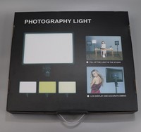 A118 Nouveau Éclairage Vidéo LED avec Panneau de Commande à Distance Professionnel, Lumière d'Appoint pour Studio Photo et Photographie en Direct