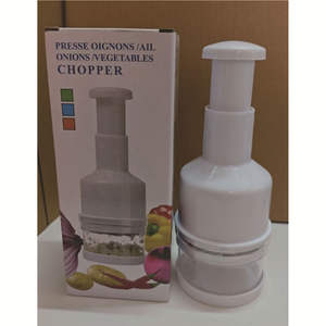 เครื่องบดอาหารแบบมือถือพลาสติกสำหรับกระเทียม หัวหอม ถั่ว และเครื่องมือปอกเปลือกหัวหอมที่ใช้งานได้อย่างมีประสิทธิภาพ - Product Image 4