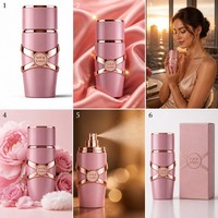 Parfum EDP pour femmes de style Dubaï, rose, luxueux, oud, floral fruité, longue tenue, écologique, étiquette privée, logo personnalisé, 100 ml