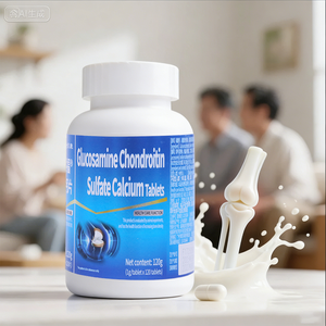 Glucosamina, Condroitina, Carbonato de Calcio, Colágeno, Salud de las Articulaciones y Huesos Fuertes, Tabletas para Adultos - Product Image 1