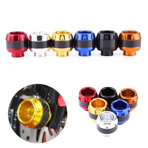 อุปกรณ์ป้องกันการล้มสำหรับรถจักรยานยนต์ฮอนด้า ทำจากอะลูมิเนียมอัลลอยด์ พร้อมสไลเดอร์กันกระแทกสำหรับล้อหน้าคาร์บอน CNC แบบยูนิเวอร์แซล - Product Image 4