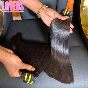 Vente en gros de mèches de cheveux humains vierges brésiliens 100% naturels, lisses, non traités, 12A, pas cher - Product Image 1