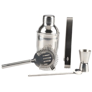 Juego de 5 piezas de acero inoxidable para coctelería, mezclador de cócteles, juego de herramientas de bar, regalo - Product Image 5