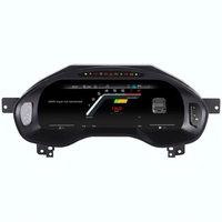 Écran de tableau de bord numérique virtuel LCD Premium 12,3 pouces pour Audi A6 A7 (2013-2018) - Noir Yuefu