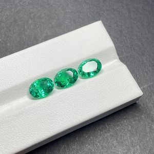 10x15mm 8x12mm סגלגל לחתוך ירוק הידרותרמיות קולומביאני אמרלד אבן מחירים - Product Image 2