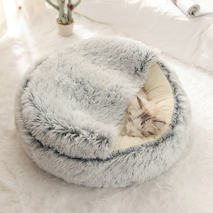 <b>Pet</b> Bed With Cover Washable Donut Cat and Dog <b>Sofa</b> Bed - Product Image 3
