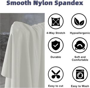 Tissu UPF50+ antibactérien à séchage rapide, 66% nylon, 34% élasthanne, jersey extensible pour bikinis de créateurs - Product Image 3