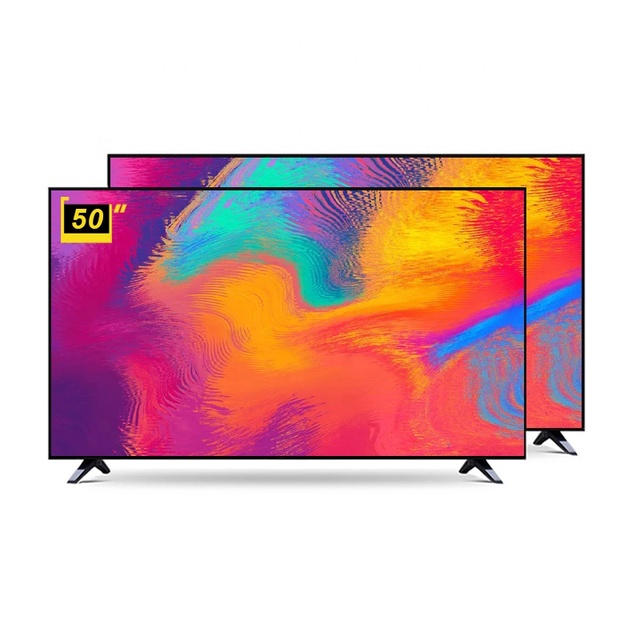 Wholesale OEM 50 Inch Smart TV UHD 4K LED TV Television Flat Screen TV 50'' Android for Home Hotel