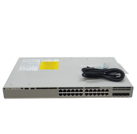 Nouveau commutateur de données C9200L-24T-4G-E d'origine pour Catalyst 9200L, 24 ports, 4x10G Uplink, avec prise en charge SNMP, VLAN, QoS, PoE, en stock