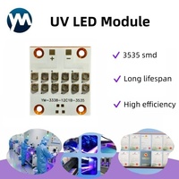 Módulo LED UV de 36W 395nm con Placa de Cobre, Chip LED UV, Lámpara para Impresora UV, para Curado de Tinta, Impresión, Secado de Barniz
