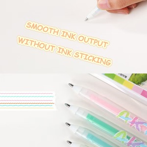 <span class=keywords><strong>12</strong></span> colori oro bianco e argento penper artista penper penne Gel per carta nera disegno penna al Neon - Product Image 3