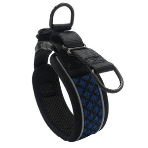Fabricante de collares para perros, <span class=keywords><strong>collar</strong></span> de perro reflectante ancho con patrón personalizado de malla suave cómodo acolchado de neopreno para perros grandes - Product Image 5