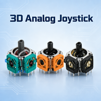 Module de capteur de joystick analogique 3D B10K 13mm pour réparation de manette de jeu, vente en gros d'usine, OEM personnalisé