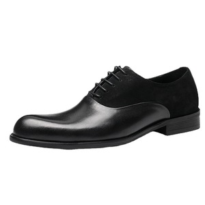 Zapatos formales de cuero para hombre, zapatos de cuero Oxford genuino, zapatos formales hechos a mano casuales para hombre de alta calidad - Product Image 3