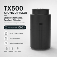 Vente en gros TX500 400ml diffuseur d'huiles essentielles électrique sans eau pour arrêt automatique voiture usage domestique