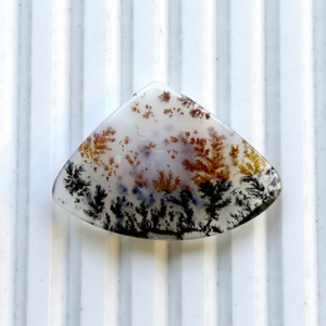 Preciosa Piedra Preciosa de Ágata Dendrítica en Cabujón a Precio de Mayoreo, Cabujón de Ágata Dendrítica Natural para la Fabricación de Joyas - Product Image 1