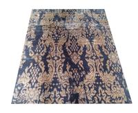 Tapis tissés à la main de haute qualité avec un design abstrait imprimé, tapis de salon, tapis en viscose tissés à la main, modernes et écologiques