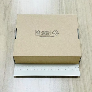 Chất lượng cao xé Dải dễ dàng mở hộp bưu phẩm tùy chỉnh <span class=keywords><strong>in</strong></span> bao bì sóng cho đồ trang sức mỹ phẩm và bán lẻ Quà tặng giao hàng - Product Image 5