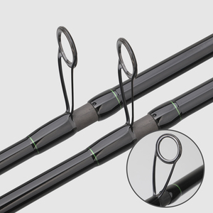 Canne à pêche à la feeder en fibre de carbone 3 sections de 3,6 m et 90 g avec 3 pointes interchangeables, haute sensibilité, pour gros poissons - Product Image 4