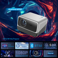 Mini projecteur Wifi 1080p Adroïde 10 projecteur Full HD Led LCD projecteur auto-focus Home cinéma 4k projecteurs