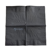 Serviettes en papier de qualité événementielle, serviettes de cocktail et serviettes de cocktail personnalisées, papier de soie imprimé sur mesure pour la décoration de fêtes et banquets