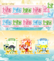 36 Boîtes en Gros de Figurines Miniatures Anime Kayou les Powerpuff Girls Kung Fu Sweethearts Klik Série 1 Collection pour Jouets Cadeaux