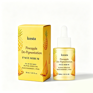 Sérum éclaircissant Alpha Arbutin Niacinamide PHA pour teint inégal, taches brunes, hyperpigmentation, marque privée, OEM - Product Image 1