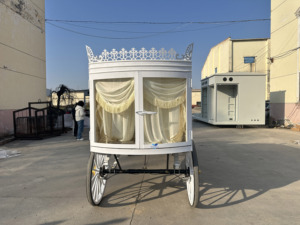 Cercueil électrique de luxe classique, berline funéraire moderne et exquise, remorque de cercueil de luxe pour transport spécial - Product Image 3