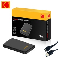 Hard Drive Mekanik Portabel KODAK P150 Asli Baru Kecepatan Tinggi 1TB Plastik USB Type-C 7200 RPM