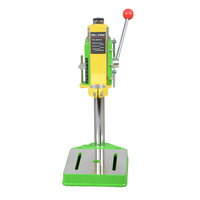 Support de perceuse professionnel robuste en aluminium pour perceuse électrique, support pour le travail du bois
