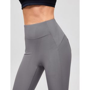FOXA <b>Flare</b> Yoga Pants High Waisted With Pockets Ribbed Tummy Control Workout <b>Leggings</b> For Women - Product Image 2