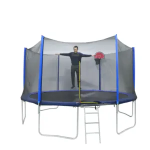 14FT Health and Safety fitness equipment outdoor Load-bearing 100KG trampoline bounce house