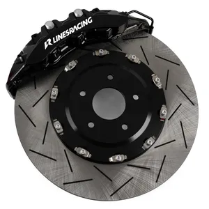 Auto Parte Big Brake Kit 380mm Disco Modificado Forjado Esporte 6 Pinça De Freio De Corrida De Pistão