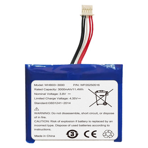Batterie de terminal de paiement Li-Polymère 3.8V 3000mAh 11.4Wh pour Dejavoo WHB03-3000 Q3 Wizarpos Pos System Terminal Battery - Product Image 2