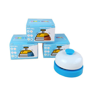Sonnette de jeu pour enfants, buzzer en métal de 6.5cm, pour la maison, le jardin, le bureau, la maternelle - Product Image 5