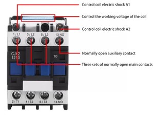 LVMA 3极自动控制电机换向接触器Din导轨交流9A 12A 18A 220V/380V磁性110V主电路额定值 - Product Image 6