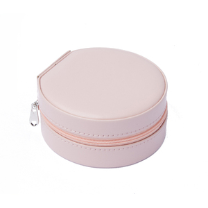 Mexda Custom Small Ring Earring Necklace Gift Box Jewelry <strong>Case</strong> Velvet Mini Travel Jewelry Storage Box Leather Jewelry Organizer
